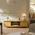 Oakham 150cm TV Unit, Rattan Yellow - daals