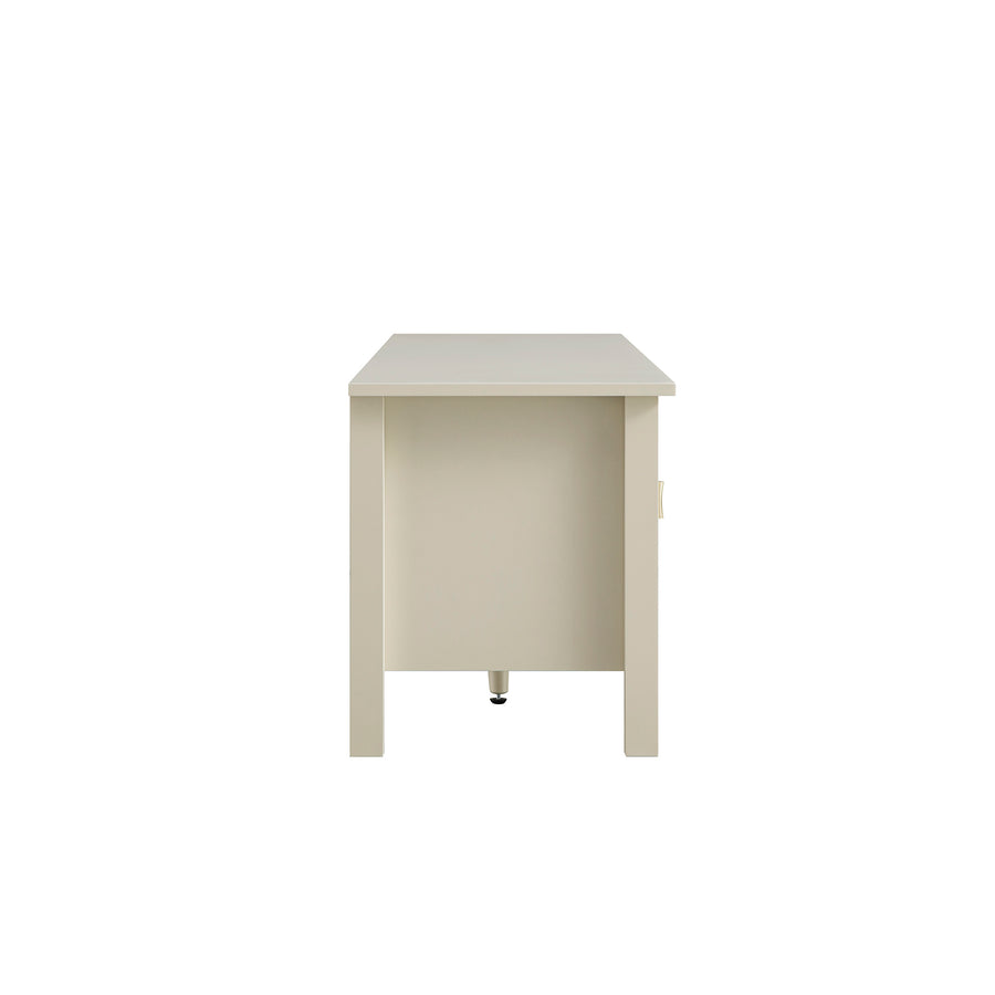 Oakham 150cm TV Unit, Shaded White
