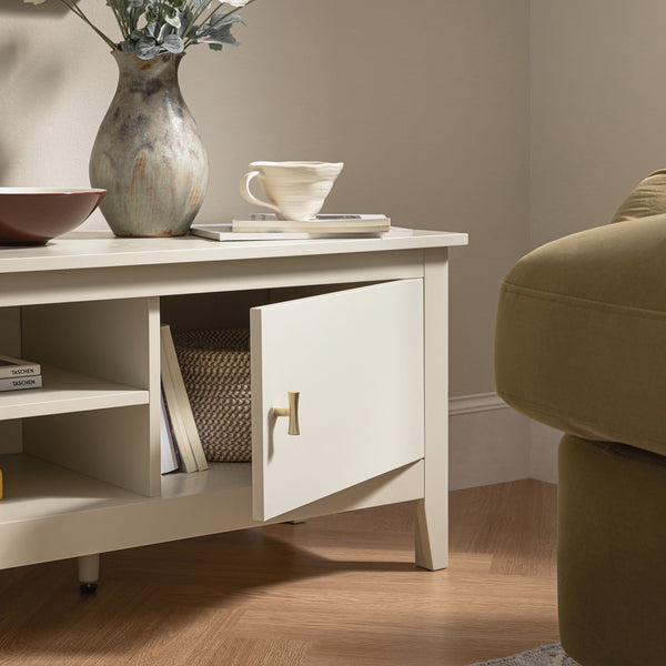 Oakham 150cm TV Unit, Shaded White