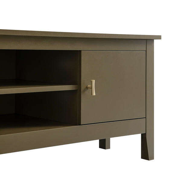 Oakham 120cm Corner TV Unit, Olive Grove