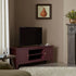 Oakham 120cm Corner TV Unit, Wild Cherry - daals