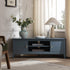 Oakham 120cm Corner TV Unit, Stormy Blue - daals