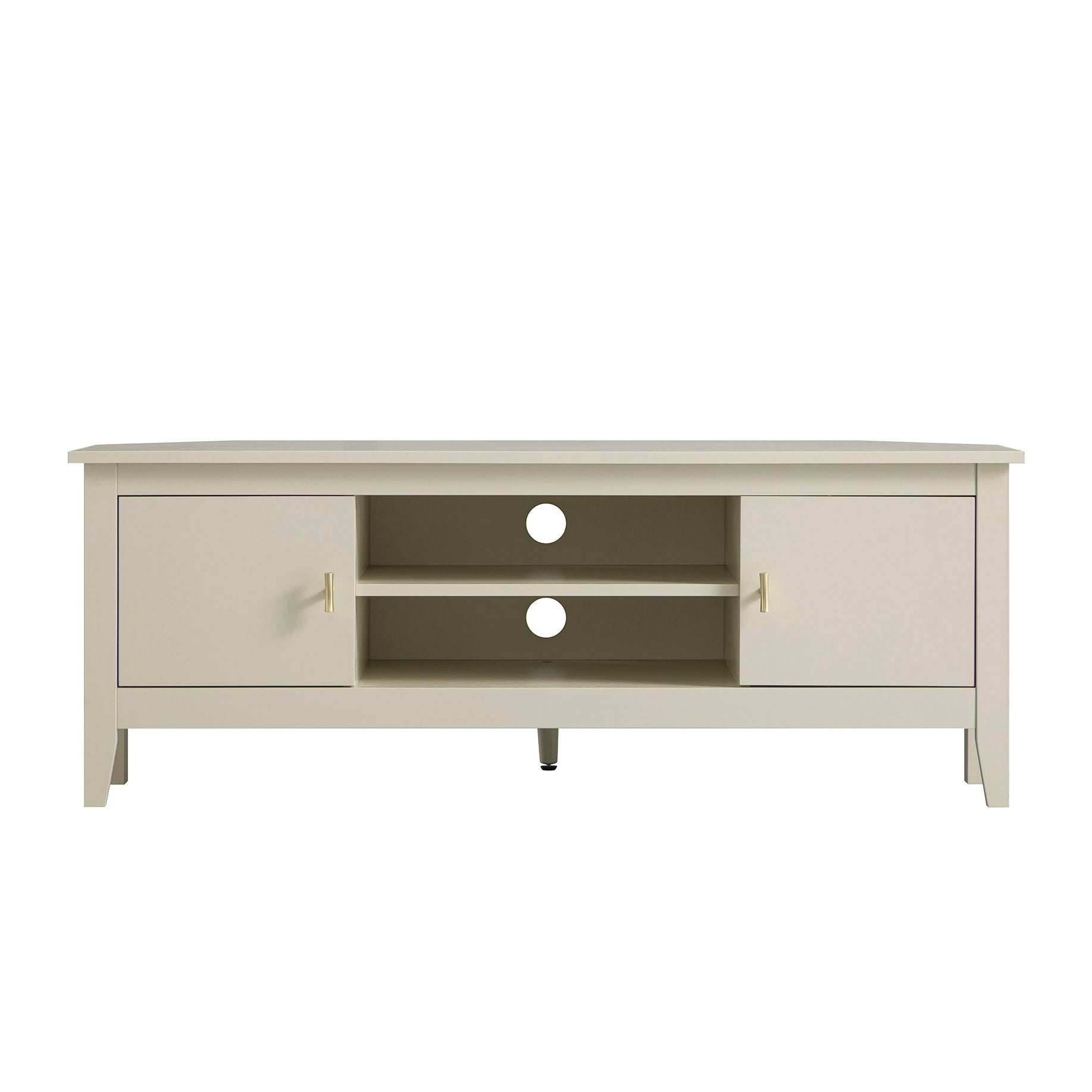 Modern Living Room 3-Piece Furniture Set – Lamp Table, Coffee Table & Corner TV Unit, Chipboard, Self-Assembly