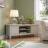 Oakham 120cm Corner TV Unit, Shaded White - daals