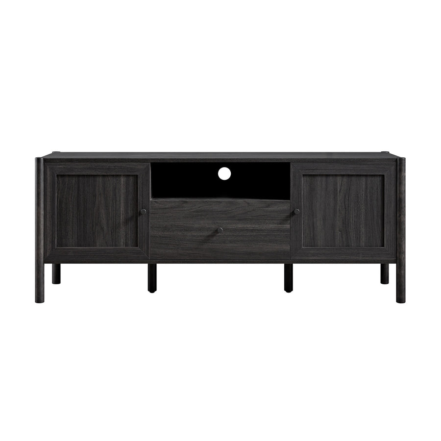 Linden 140cm TV Unit, Ebony - daals