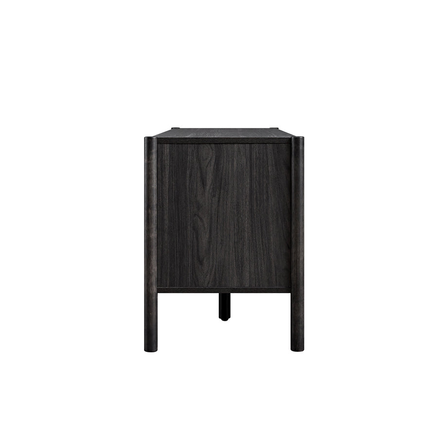 Linden 140cm TV Unit, Ebony - daals