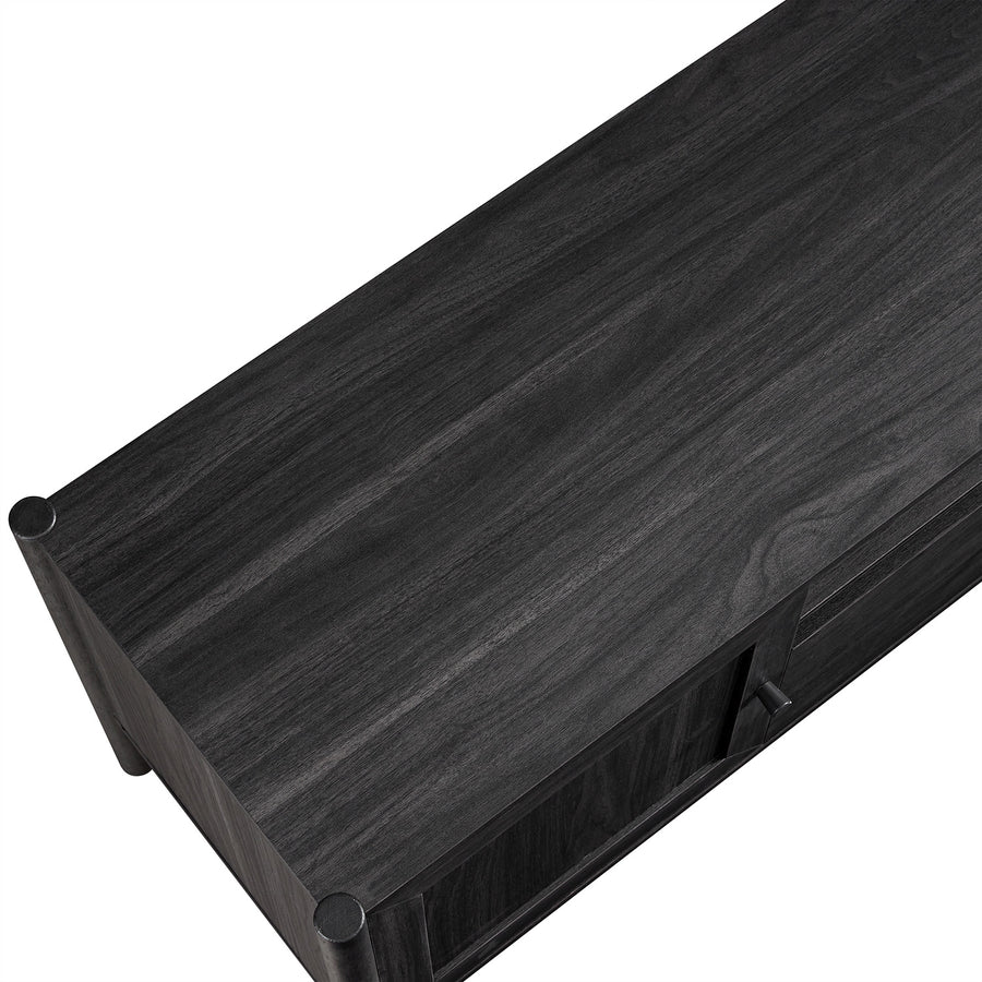 Linden 140cm TV Unit, Ebony - daals
