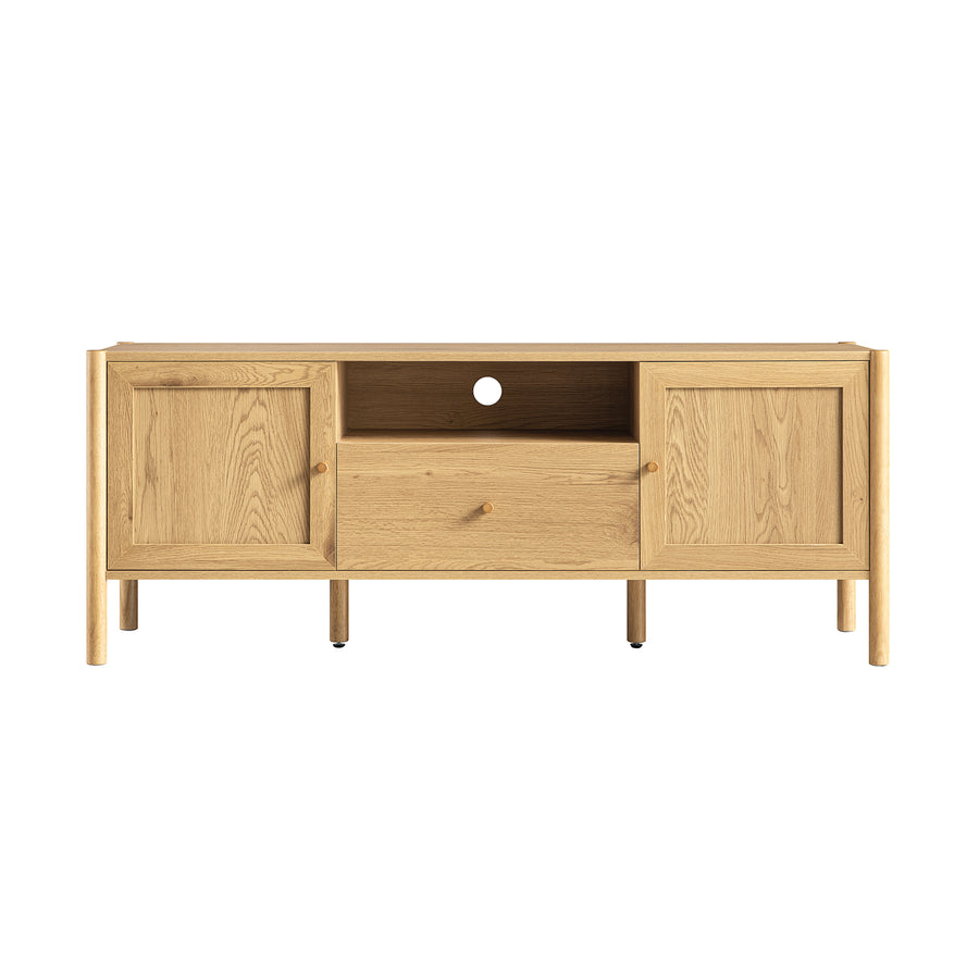 Linden 140cm TV Unit, Natural