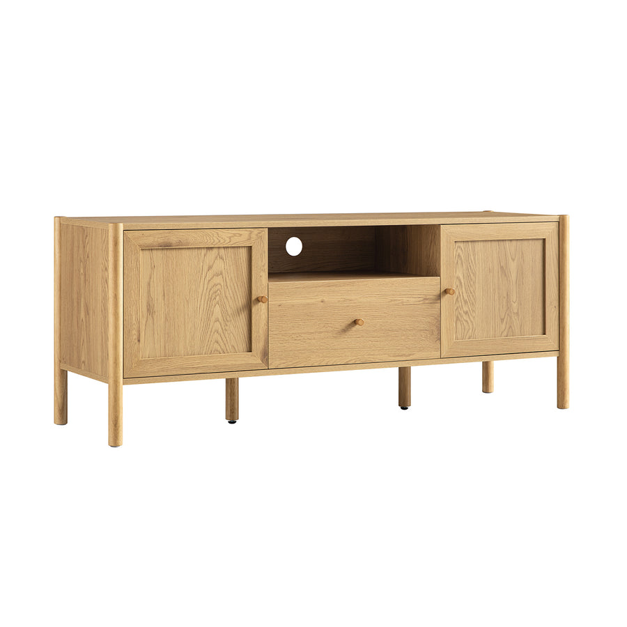 Linden 140cm TV Unit, Natural