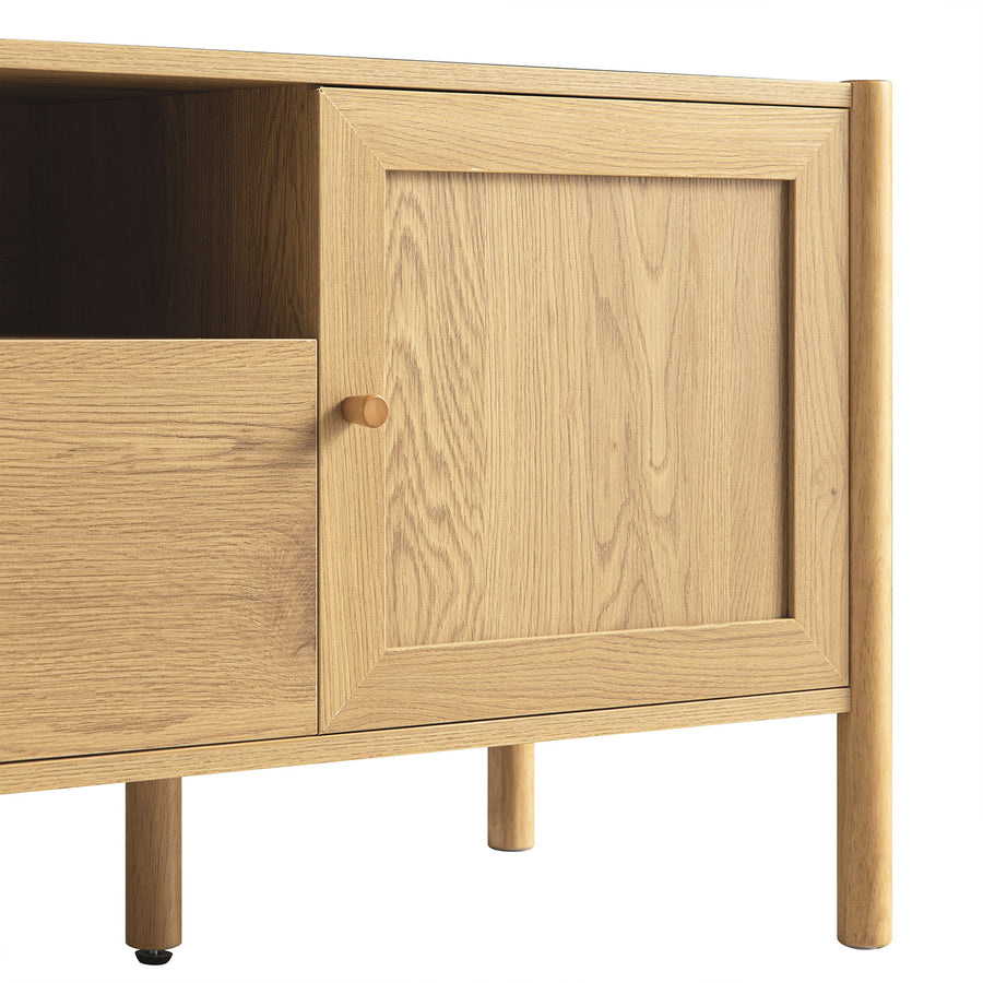 Linden 140cm TV Unit, Natural