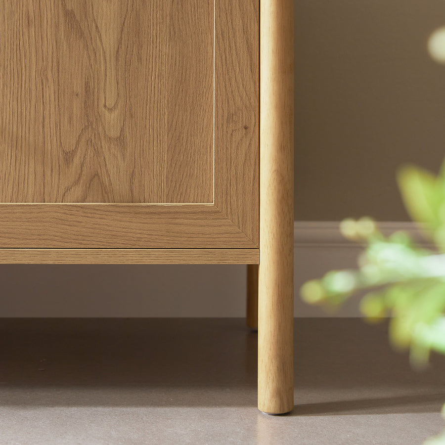 Linden 140cm TV Unit, Natural
