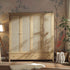 Frances Rattan 4 - Door Wardrobe with 2 Drawers, Natural - daals