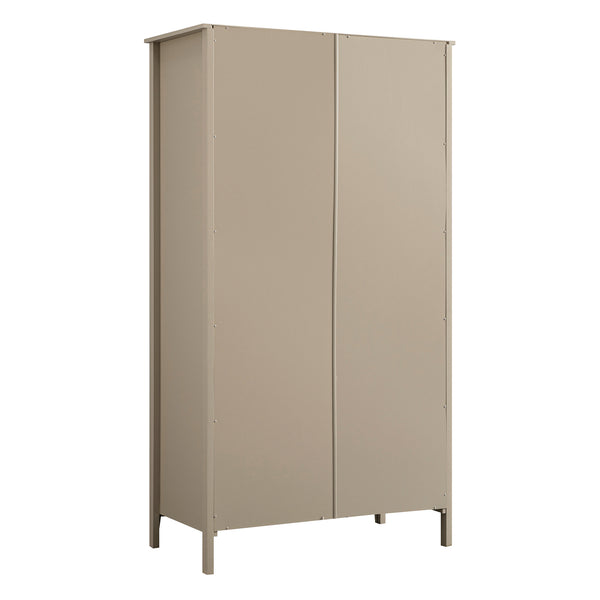 Oakham Double Wardrobe, Deep Greige