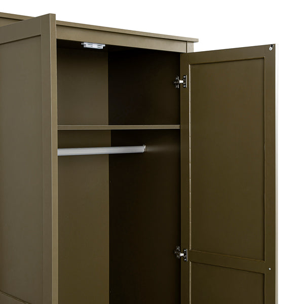 Oakham Double Wardrobe, Olive Grove