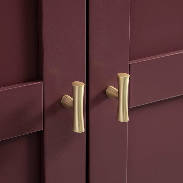 Oakham Double Wardrobe, Wild Cherry