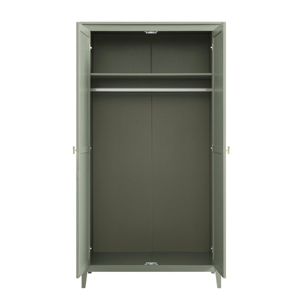 Oakham Double Wardrobe, Desert Sage