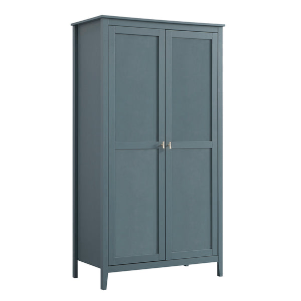 Oakham Double Wardrobe, Stormy Blue