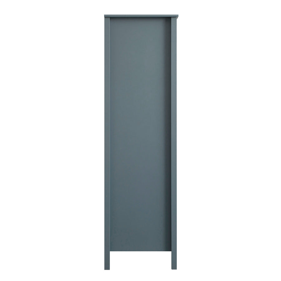 Oakham Double Wardrobe, Stormy Blue