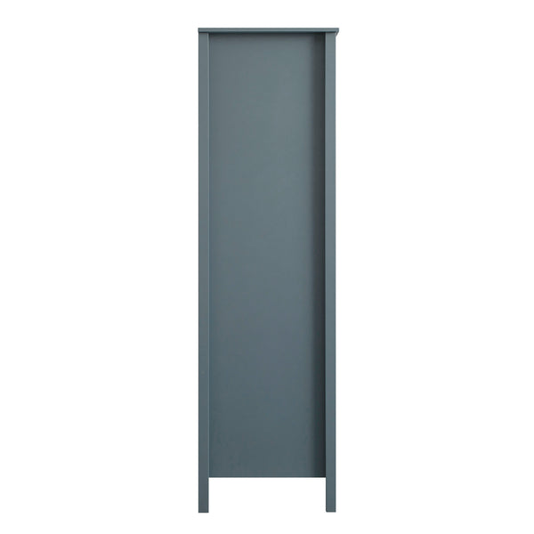 Oakham Double Wardrobe, Stormy Blue