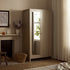 Oakham Mirrored Double Wardrobe, Deep Greige - daals