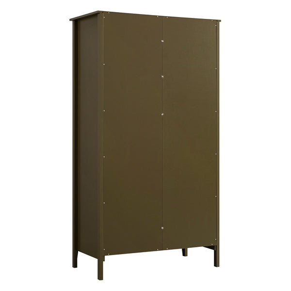Oakham Mirrored Double Wardrobe, Olive Grove
