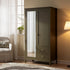 Oakham Mirrored Double Wardrobe, Olive Grove - daals