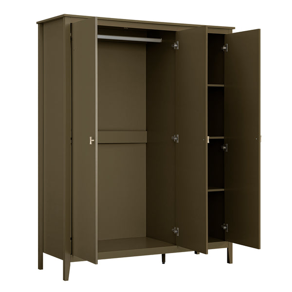 Oakham Triple Wardrobe, Olive Grove