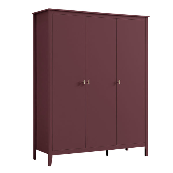 Oakham Triple Wardrobe, Wild Cherry - daals