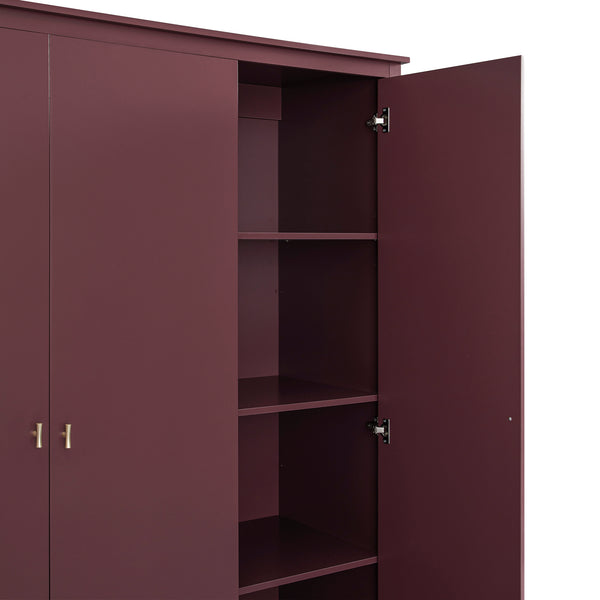 Oakham Triple Wardrobe, Wild Cherry - daals