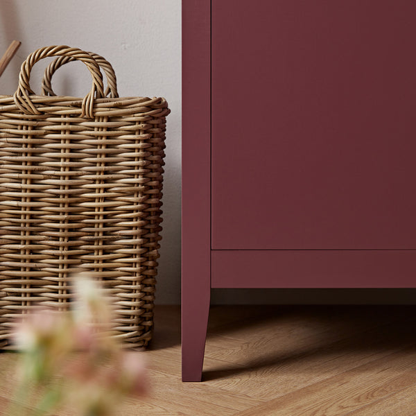 Oakham Triple Wardrobe, Wild Cherry - daals