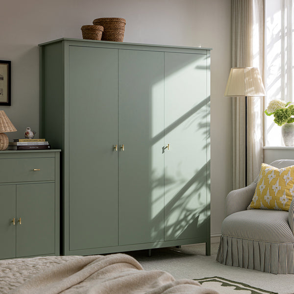 Oakham Triple Wardrobe, Desert Sage
