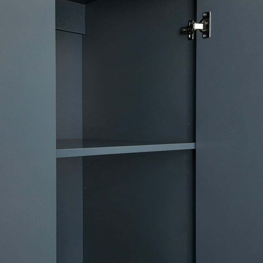 Oakham Triple Wardrobe, Stormy Blue