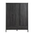 Linden Triple Wardrobe, Ebony - daals