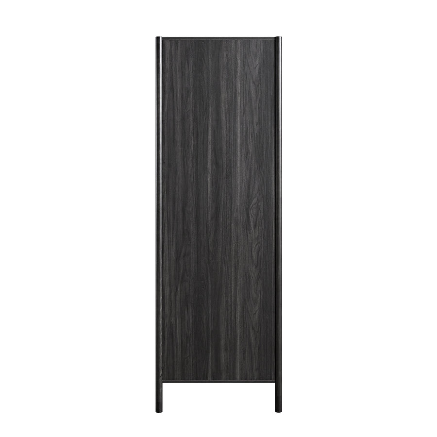 Linden Triple Wardrobe, Ebony - daals