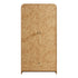 Marcel Double Wardrobe, Natural Burlwood