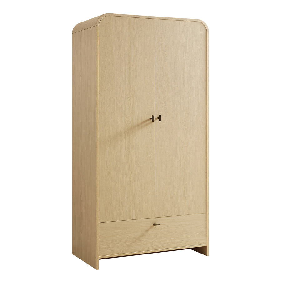 Marcel Double Wardrobe, Light Oak