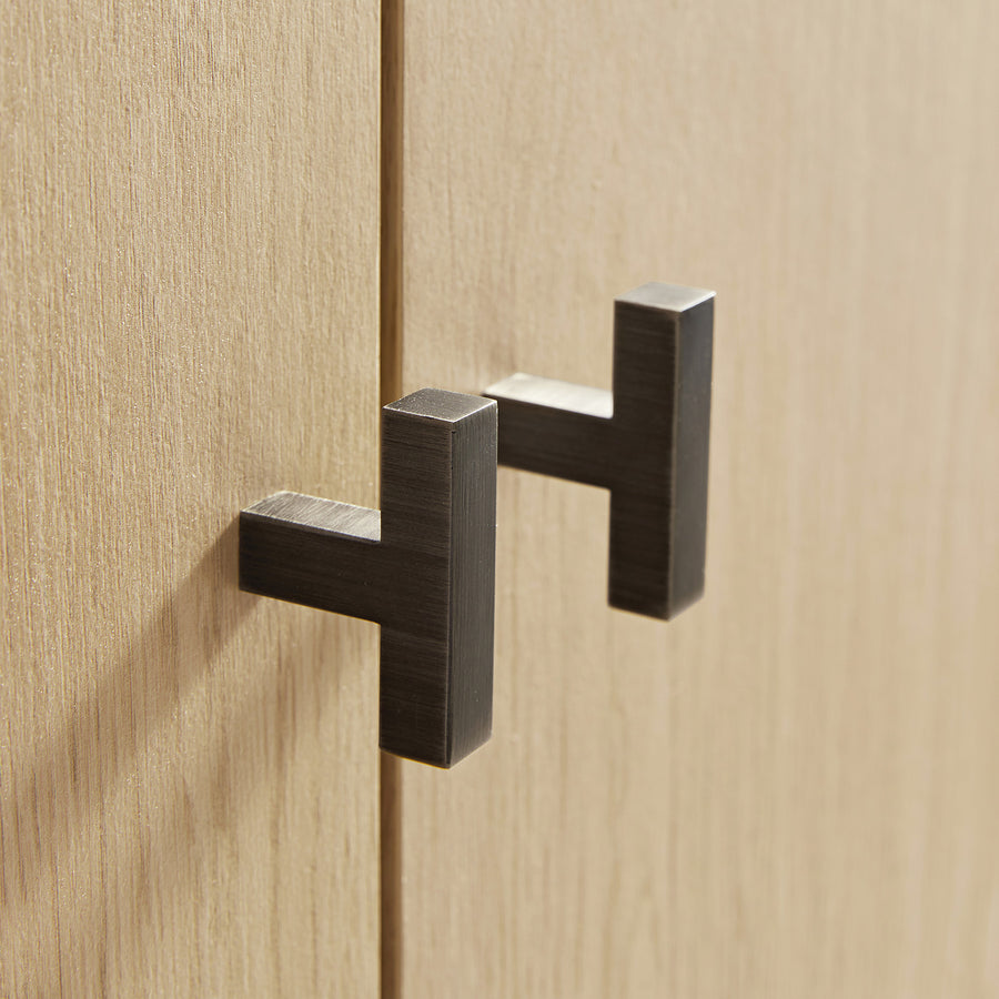 Marcel Double Wardrobe, Light Oak