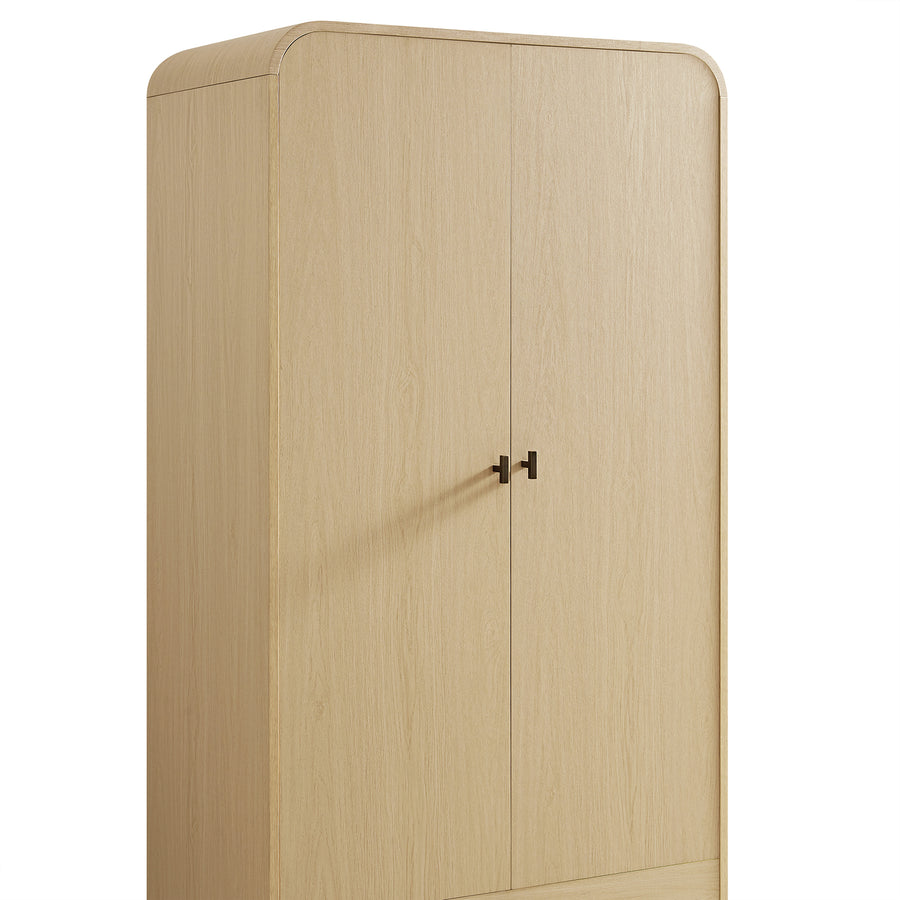 Marcel Double Wardrobe, Light Oak