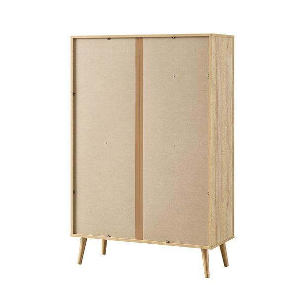 Frances Woven Rattan Writing Bureau, Natural