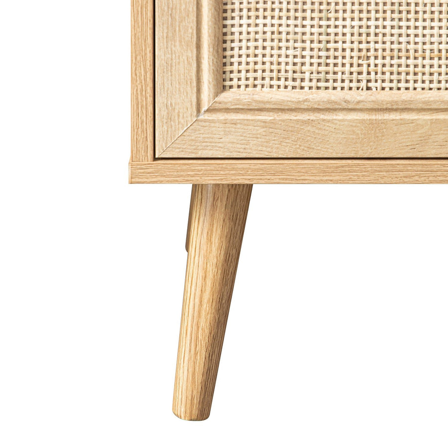 Frances Woven Rattan Writing Bureau, Natural