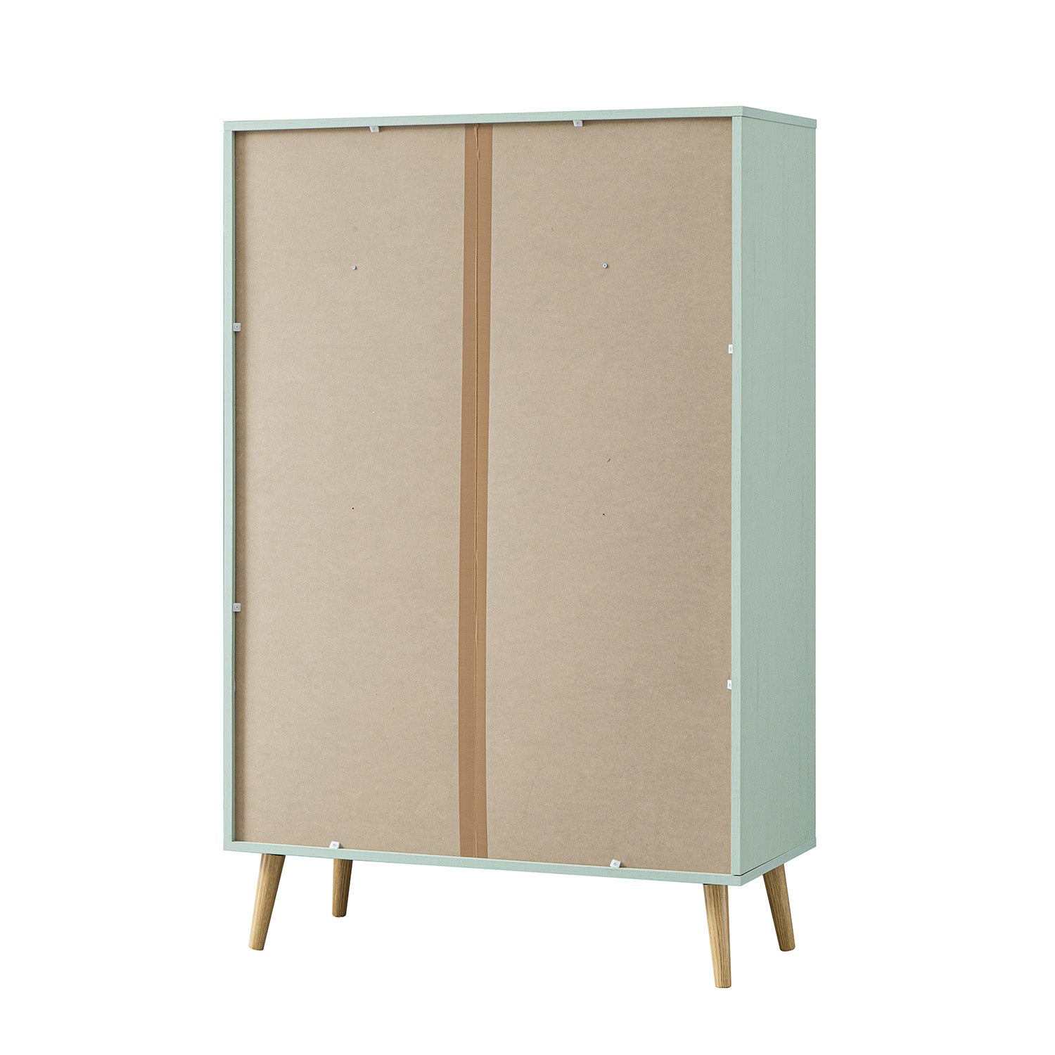 Frances Woven Rattan Writing Bureau, Mint