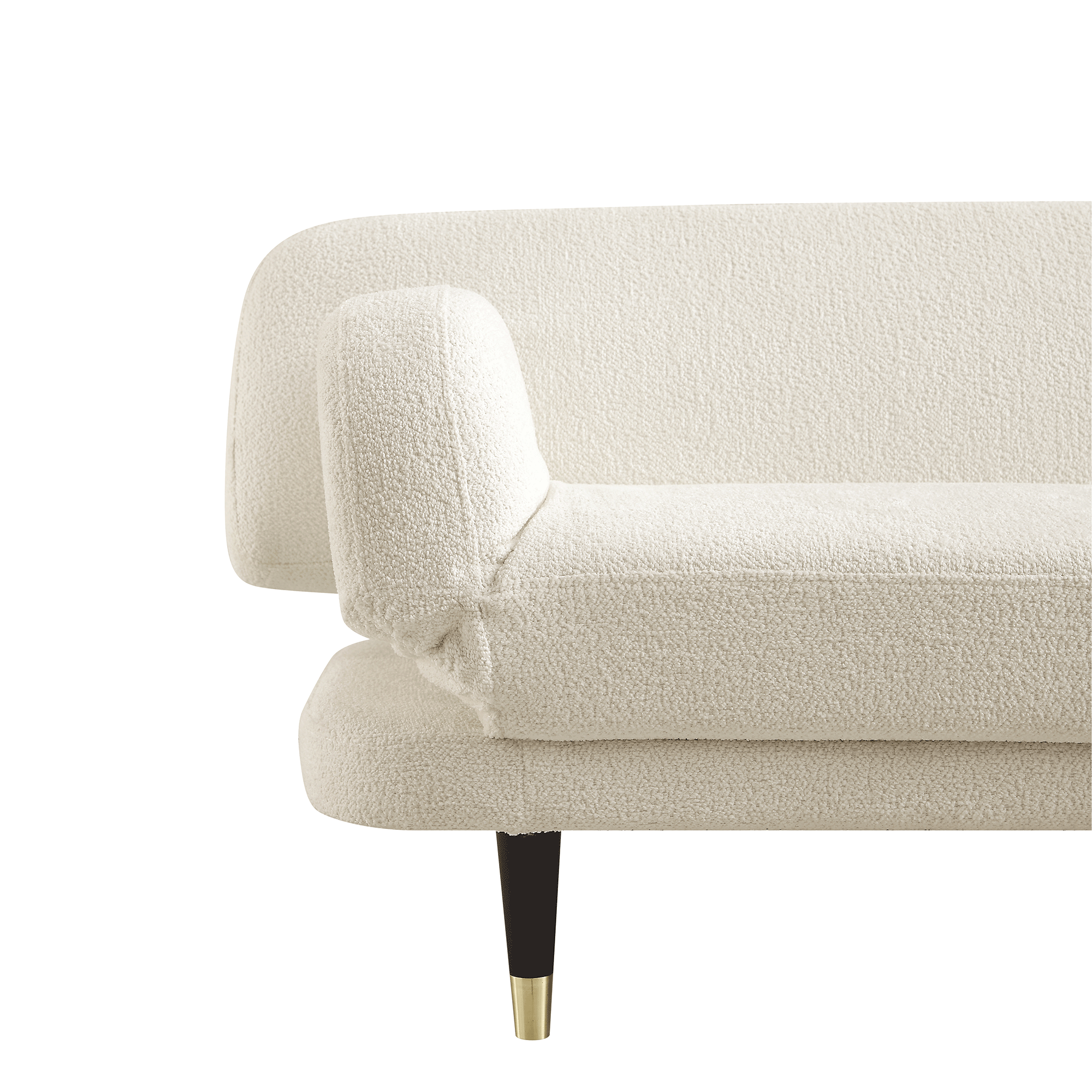 Solna 2-Seater Sofa Bed, Beige Boucle