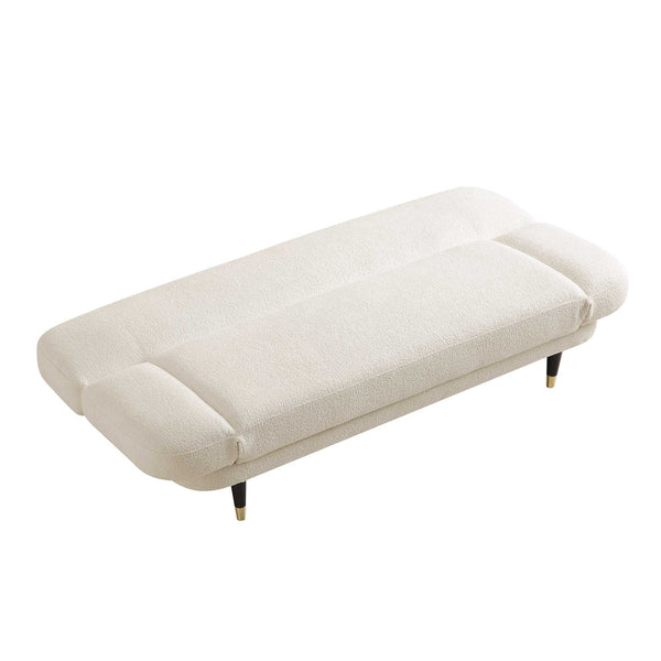 Solna 2-Seater Sofa Bed, Beige Boucle