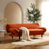 Solna 2 - Seater Sofa Bed, Rust Velvet - daals