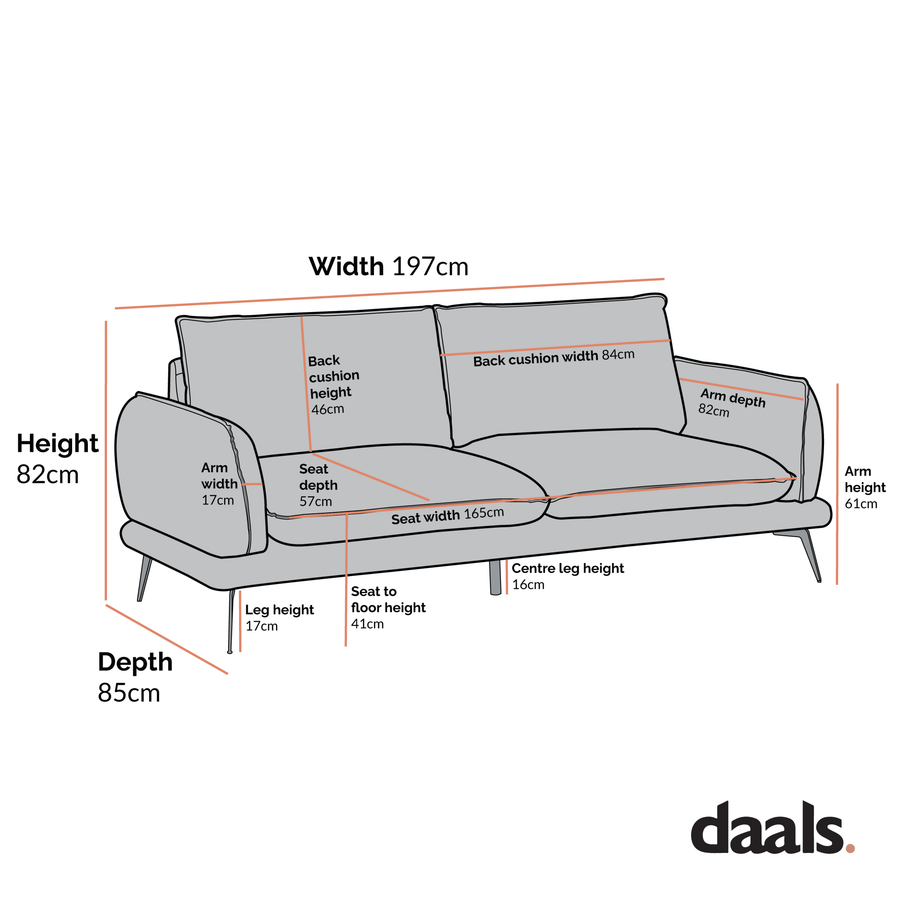 Obriel Forest Green Velvet Sofa, 3-Seater