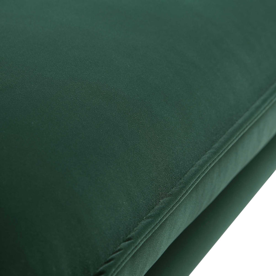 Obriel Forest Green Velvet Armchair
