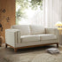 Dipley Beige Boucle Fabric Sofa, 2 - Seater - daals