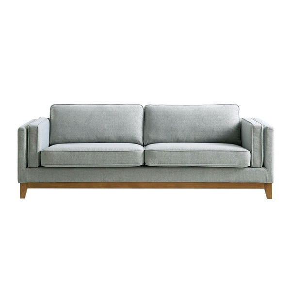 Dipley Sage Fabric Sofa, 3-Seater