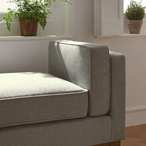 Dipley Sage Woven Fabric Upholstered Bench - daals