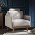 Timber Oatmeal Fabric Armchair - daals